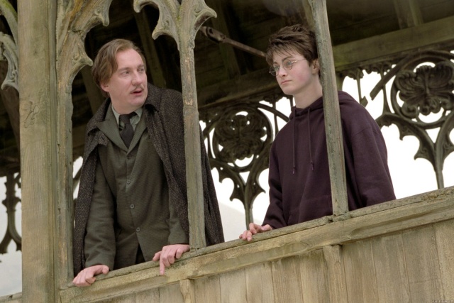 Remus Lupin y Harry Potter